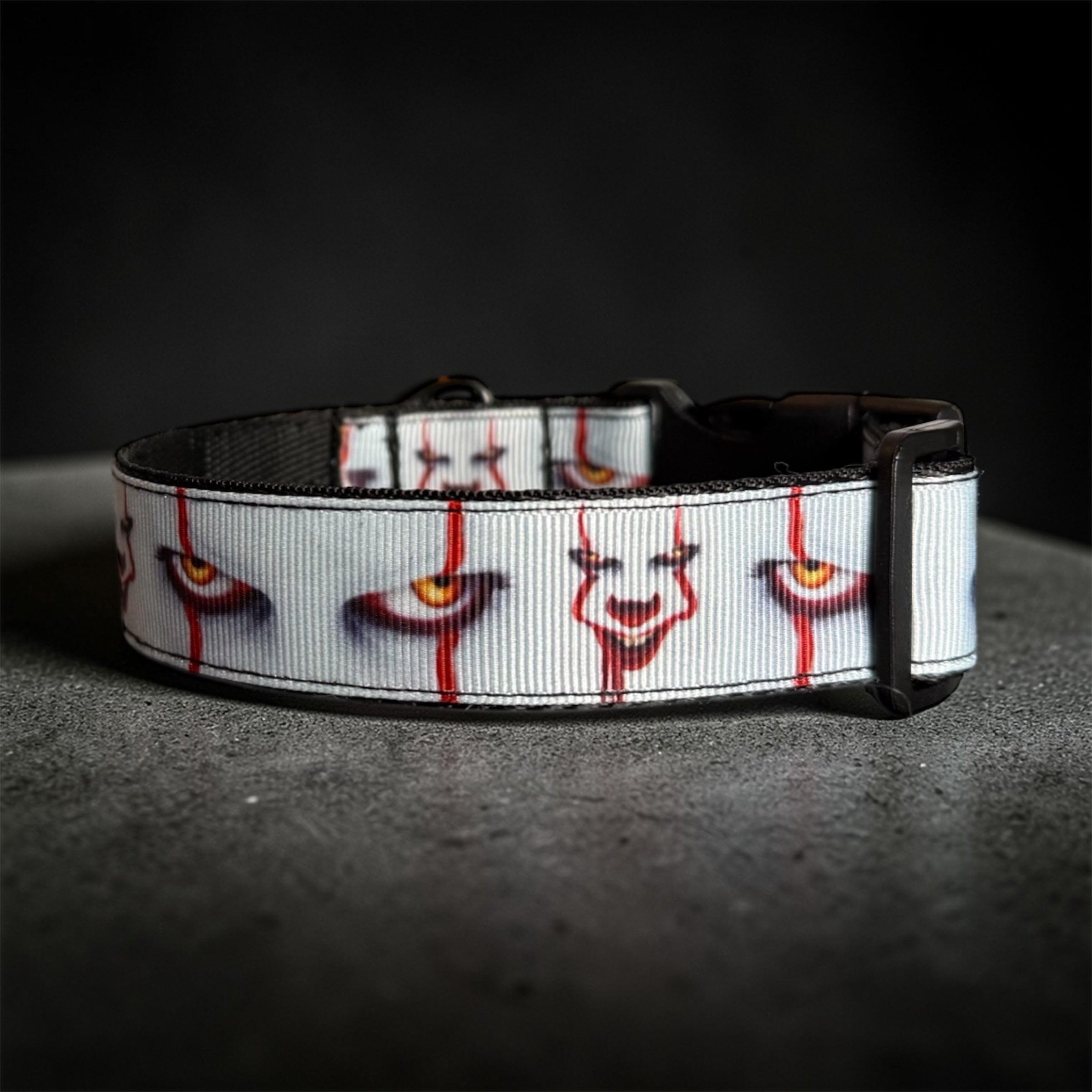 Pennywise It  themed dog collar/custom/cute/fan favorite/leash/original/new/horror/clown